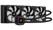 Corsair ai in one CPU cooler on white background