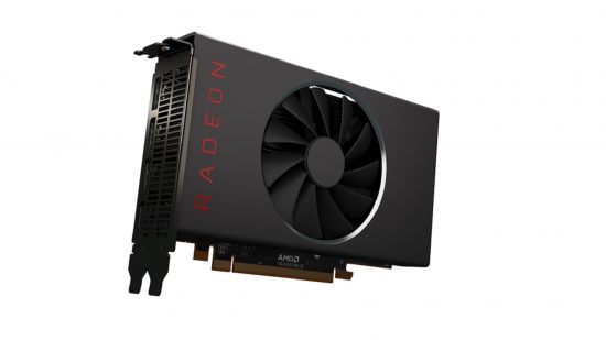 Radeon PC GFX card with red logo