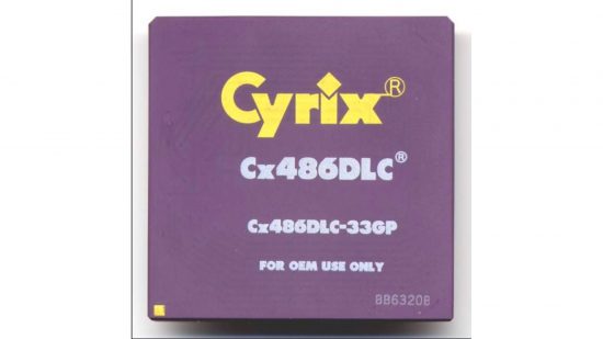 A Cyrix 486 CPU