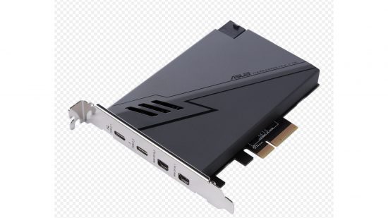 A Thunderbolt PCIe add-in card