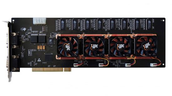 3DFX Voodoo card on white background