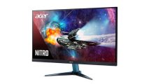 Acer Nitro gaming monitor on white background