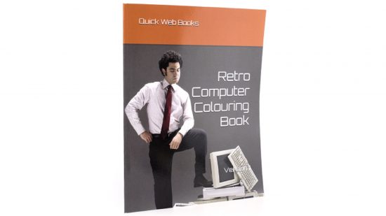 Retro Colouring book cover