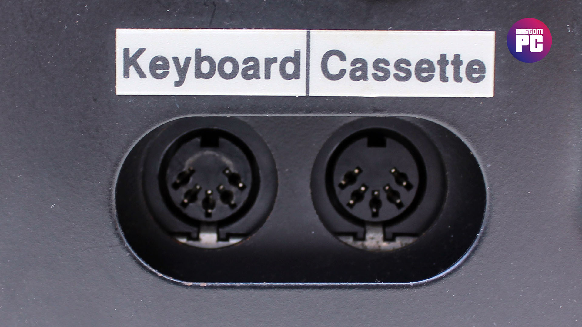 IBM PC 5150 cassette connector