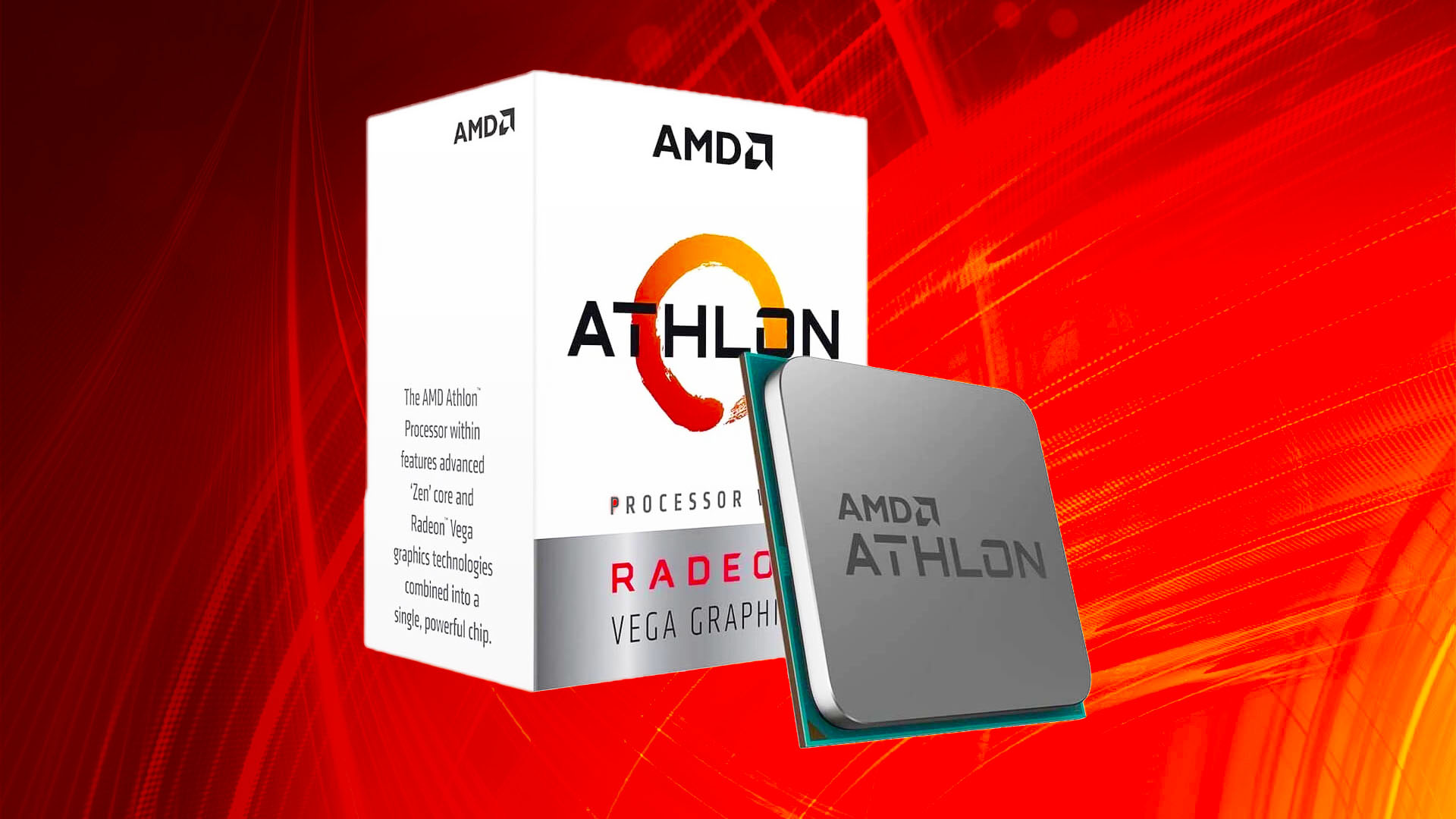 AMD Athlon CPU with Zen core and Radeon Vega GPU