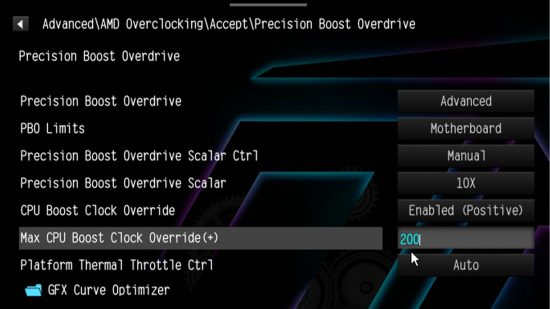 AMD Precision Boost OverDrive 3 EFI