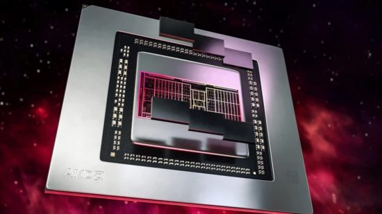 The AMD RDNA 3 GPU die that powers the Radeon RX 7000 series