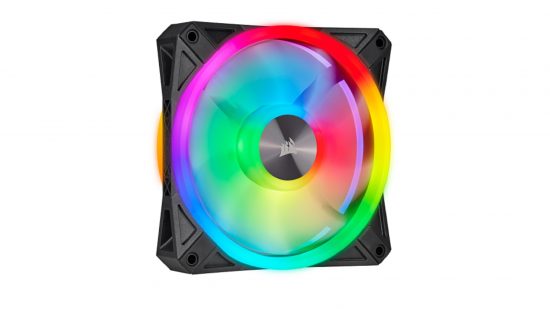 PC multicoloured LED fan