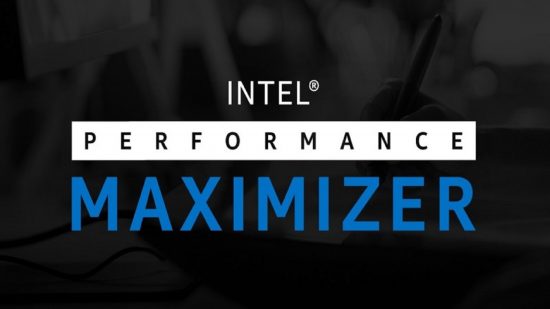 Intel performance software screenshot