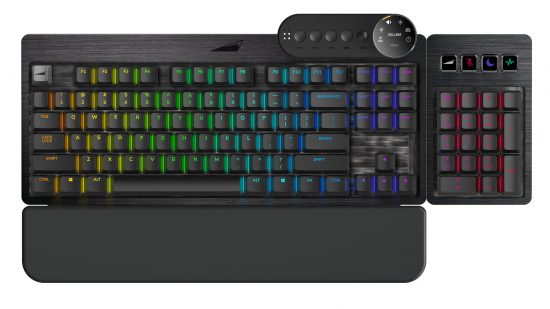 Mountain Everest Max keyboard in black