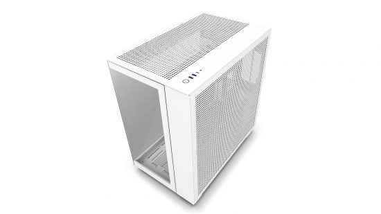 NZXT H9 Flow in white top view