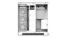 NZXT H9 Flow in white rear view