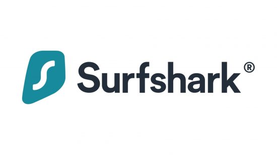 Best PC VPN: Surfshark. Image shows the company logo.