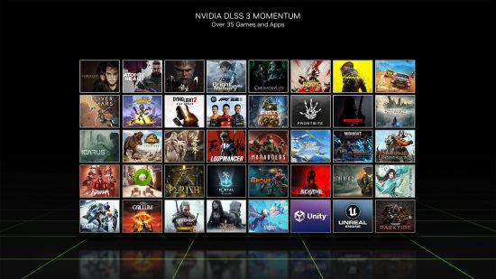 Nvidia DLSS 3 launch compatible games
