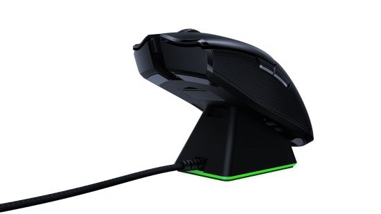 Razer Viper Ultimate wireless gaming mouse with dock