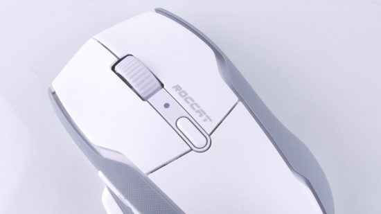 Roccat Kone Air wireless bluetooth gaming mouse in white