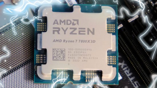 AMD Ryzen 7 7800X3D overclocked to 5.4GHz