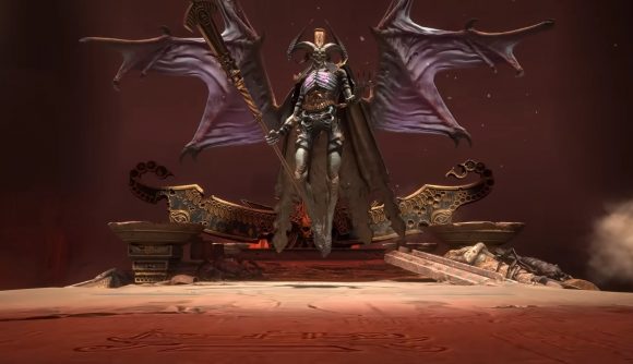 Best online games: Raid: Shadow Legends. Image shows a winged demonic creature.
