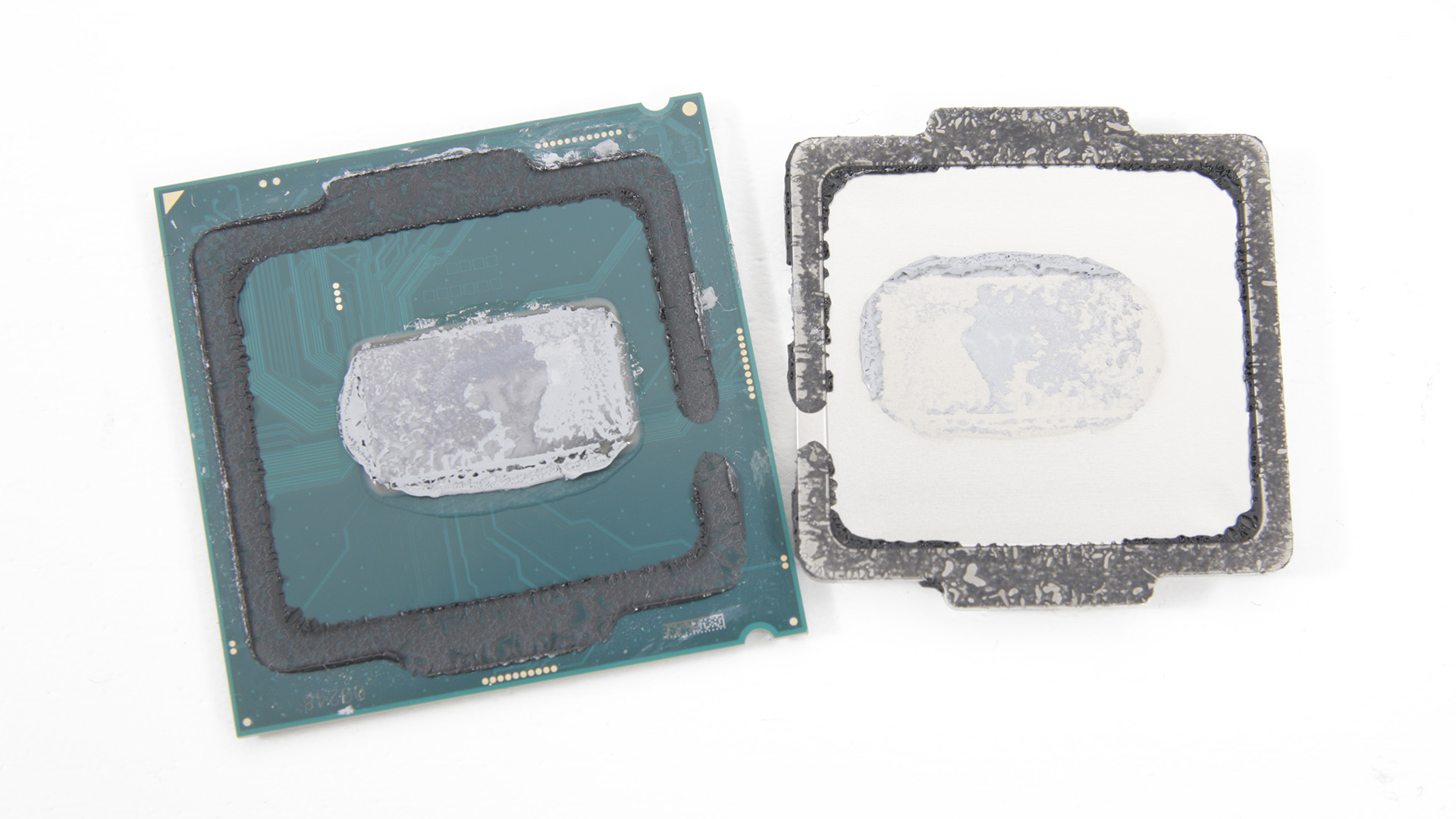 Delidded Intel CPU