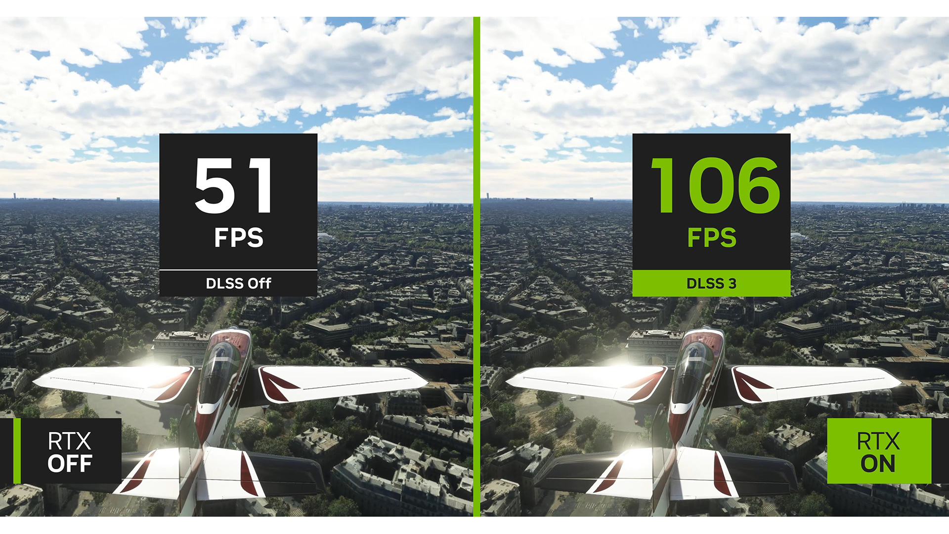 Nvidia Ada DLSS 3 frame rate screenshot