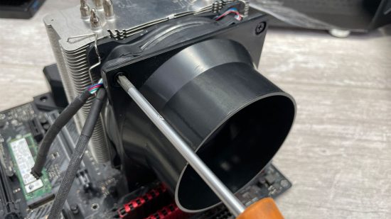 Fit Ducting to a CPU Cooler