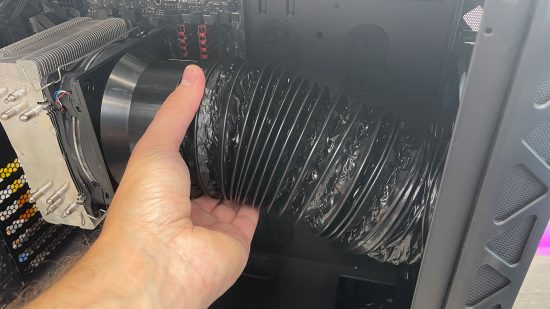 Fit Ducting to a CPU Cooler