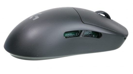 Logitech G Pro Wireless with removed side buttons to save weight