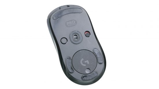 Logitech G Pro Wireless mouse with damaged skates/feet