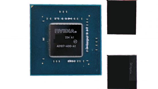 Nvidia RTX 4060 AD107-400 GPU