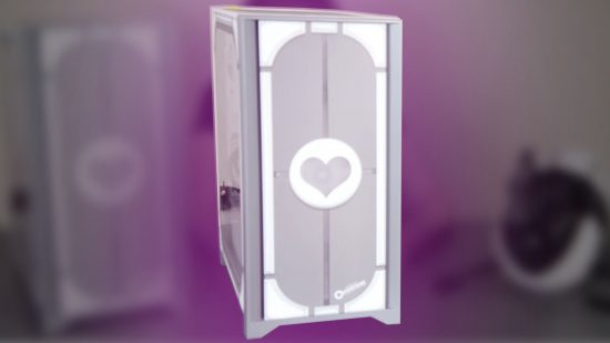 Portal companion cube PC