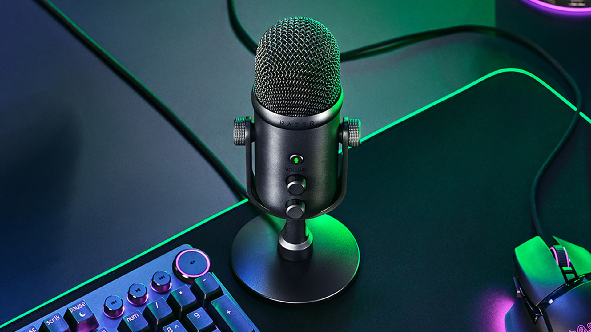 Razer Seiren V2 X USB Condenser Microphone for Streaming and PC Gaming