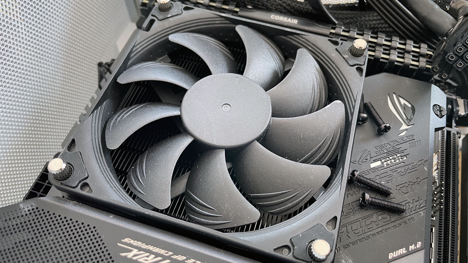Fit Ducting to Low Profile Cooler