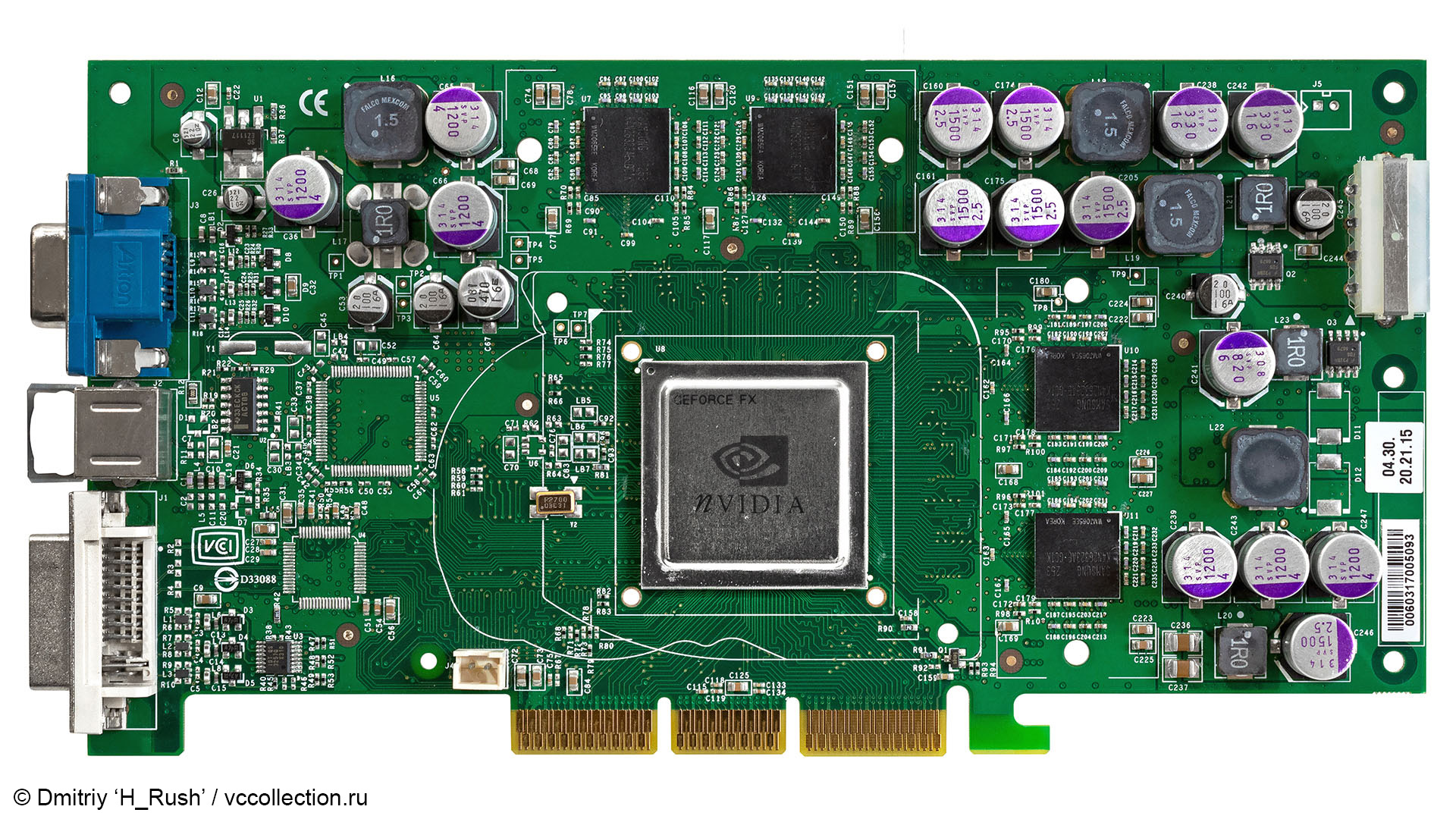 Nvidia GeForce FX 5800 Ultra PCB