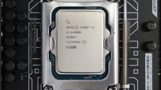 Intel 14th-gen mockup - not a real CPU