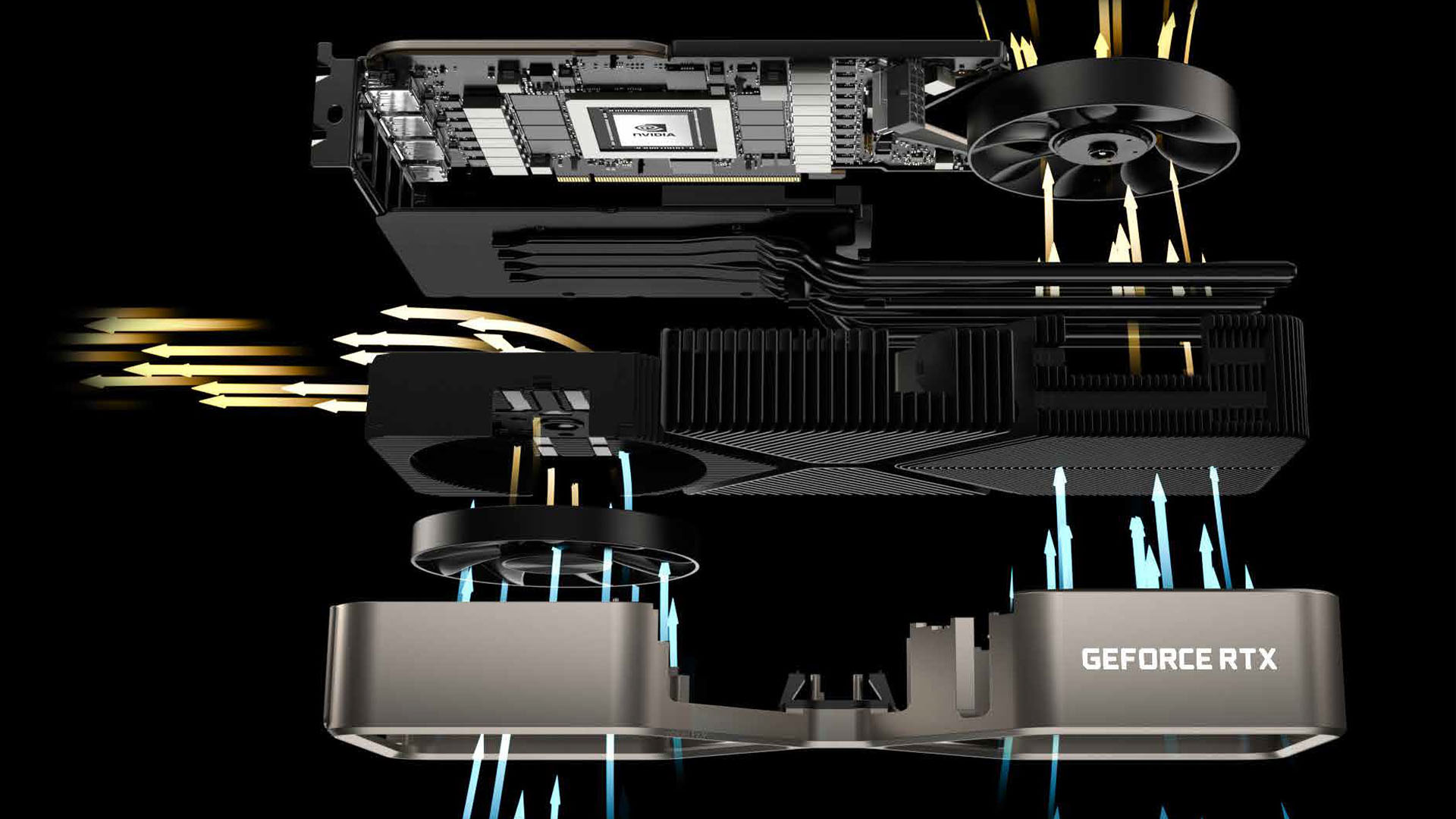 Nvidia GeForce RTX 3080 Founders Edition cooler