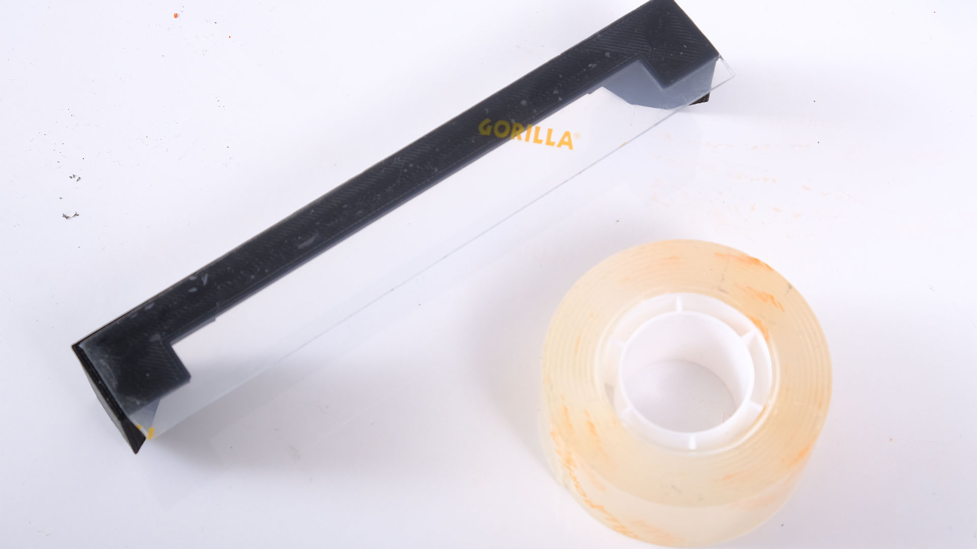 3D print case feet: apply mounting tape