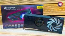 Acer BiFrost Intel Arc A770 review: Graphics card and box