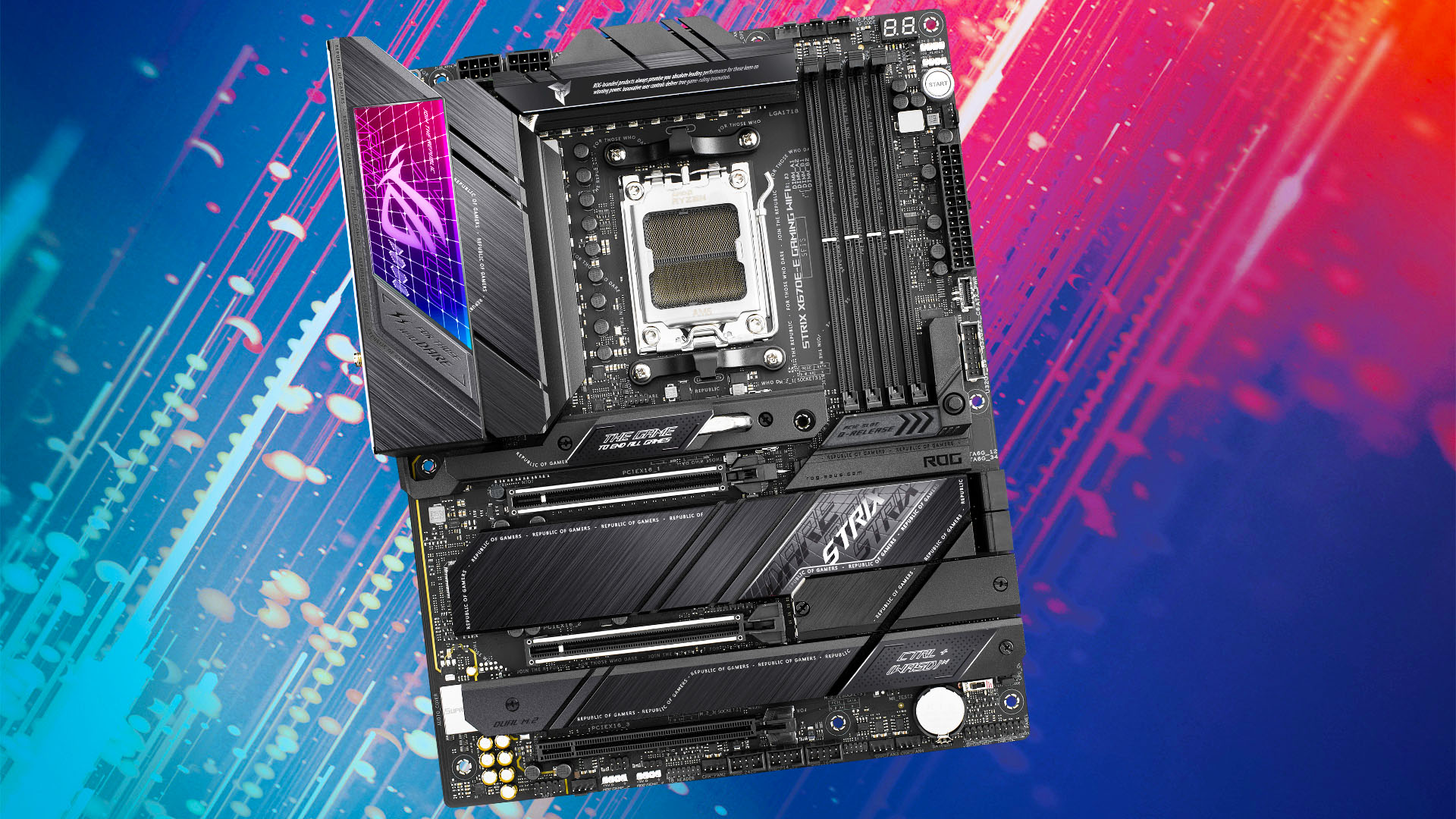 Best AM5 motherboard: Asus ROG Strix X670E-E Gaming WiFi