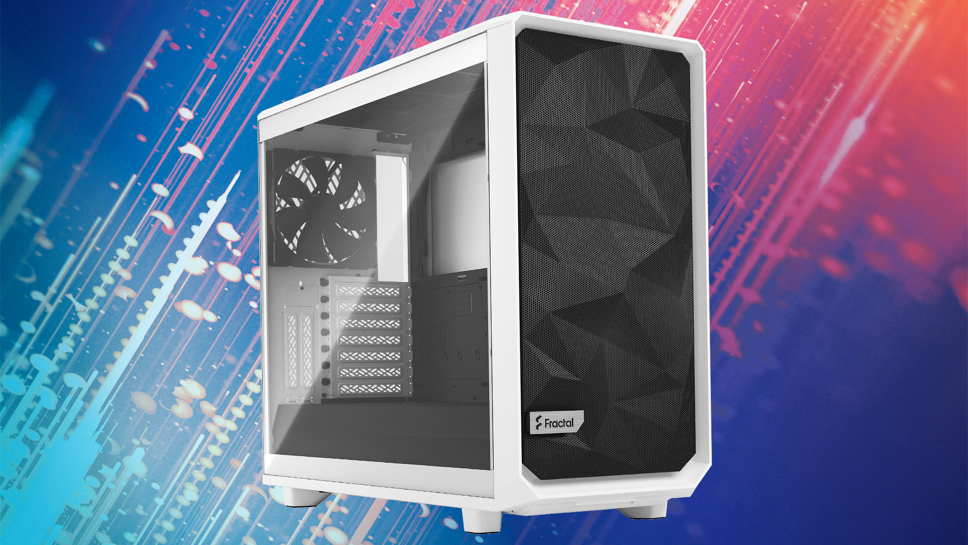 Best PC case: Fractal Design Meshify 2 white