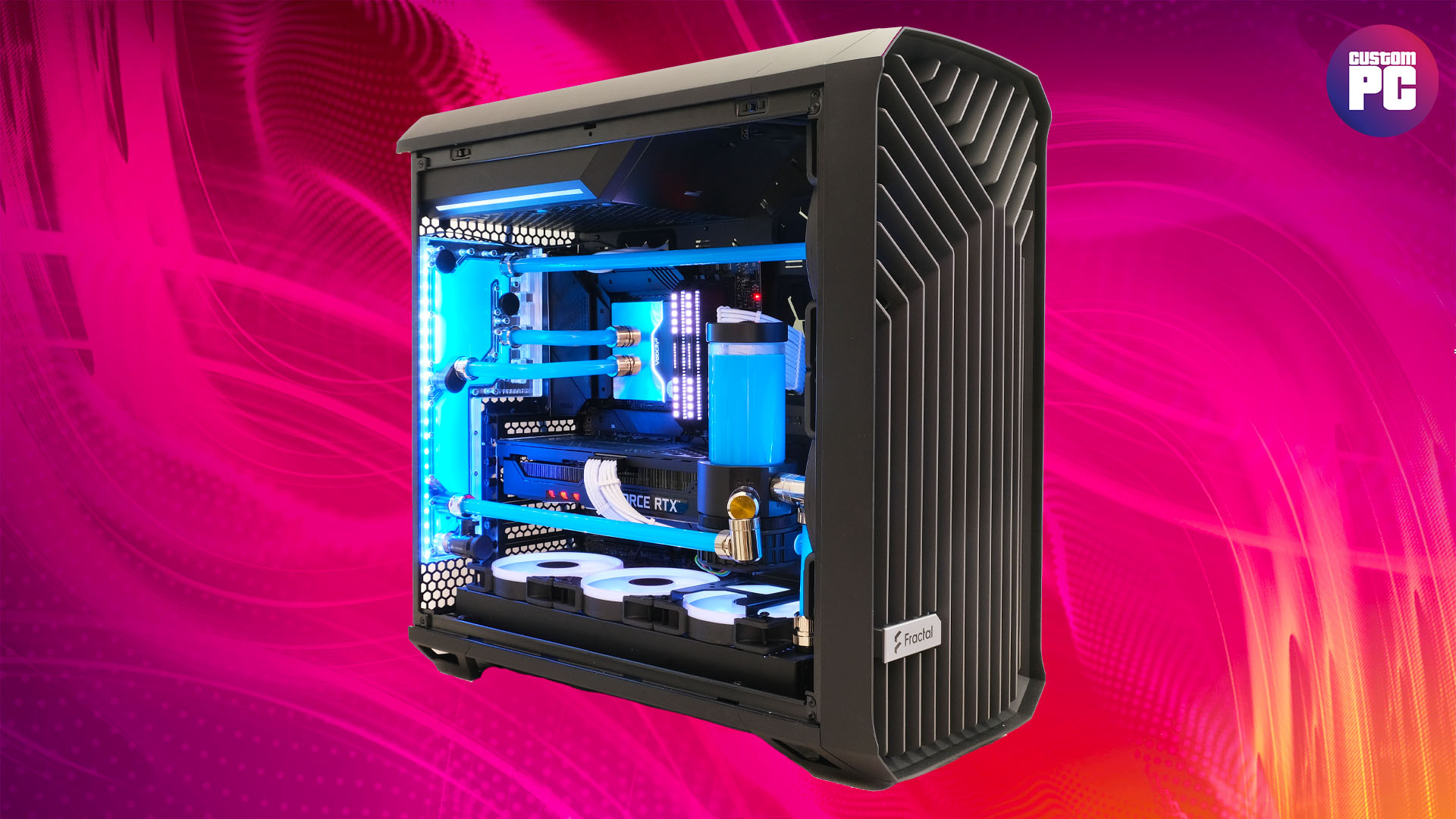 Best PC case: Fractal Design Torrent with water-cooled PC