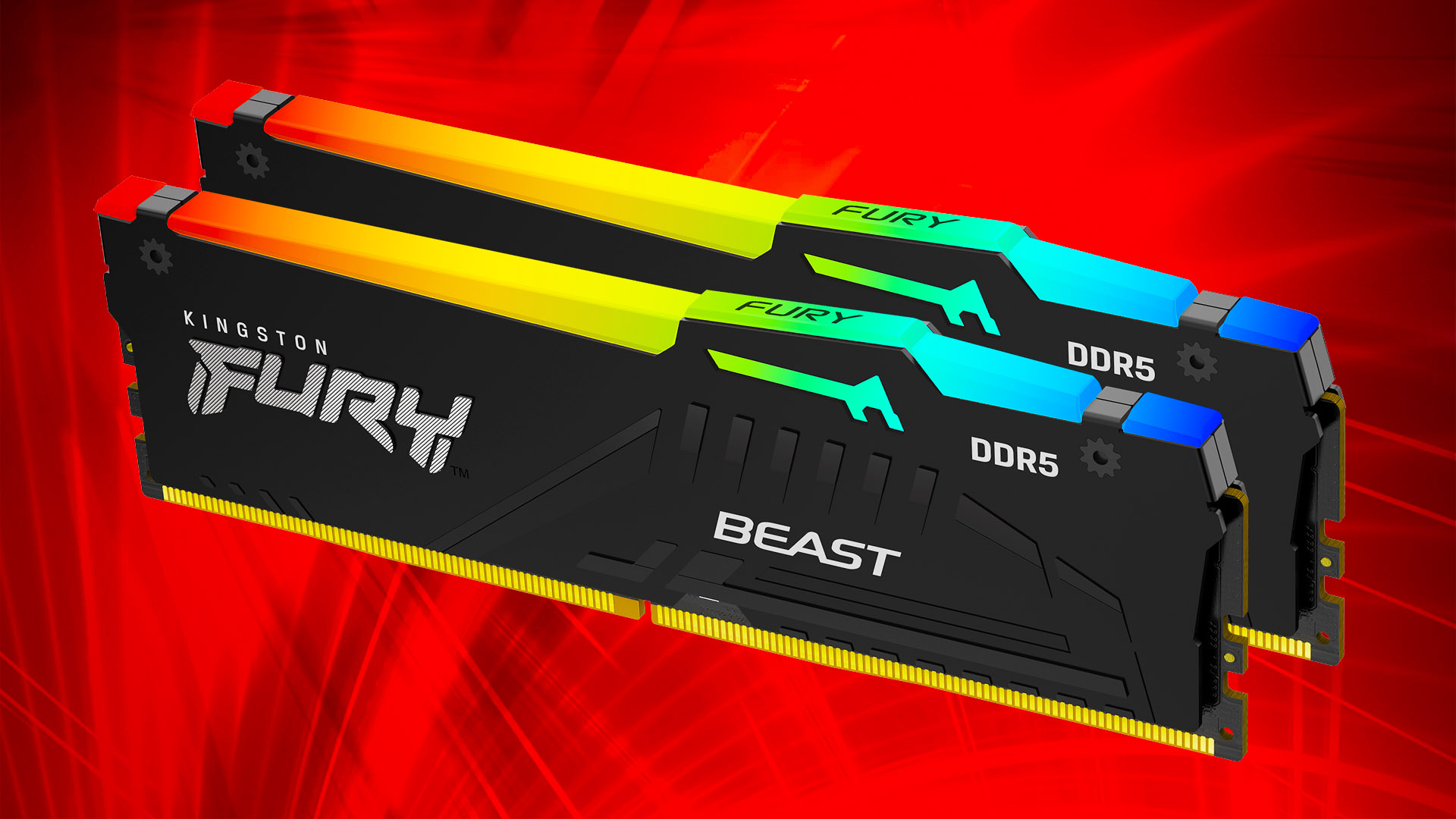 Best RAM for gaming: Kingston Fury Beast DDR5 RGB