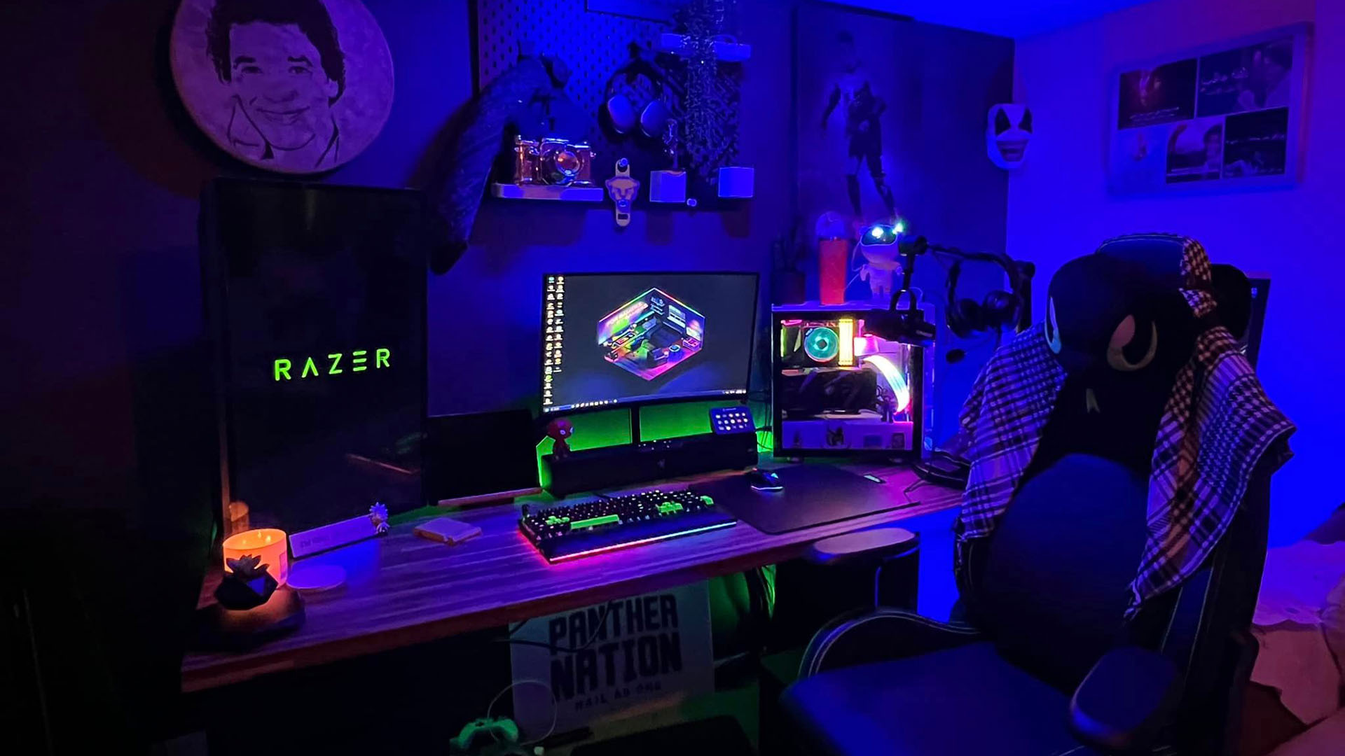 razer themed gaming setup 01