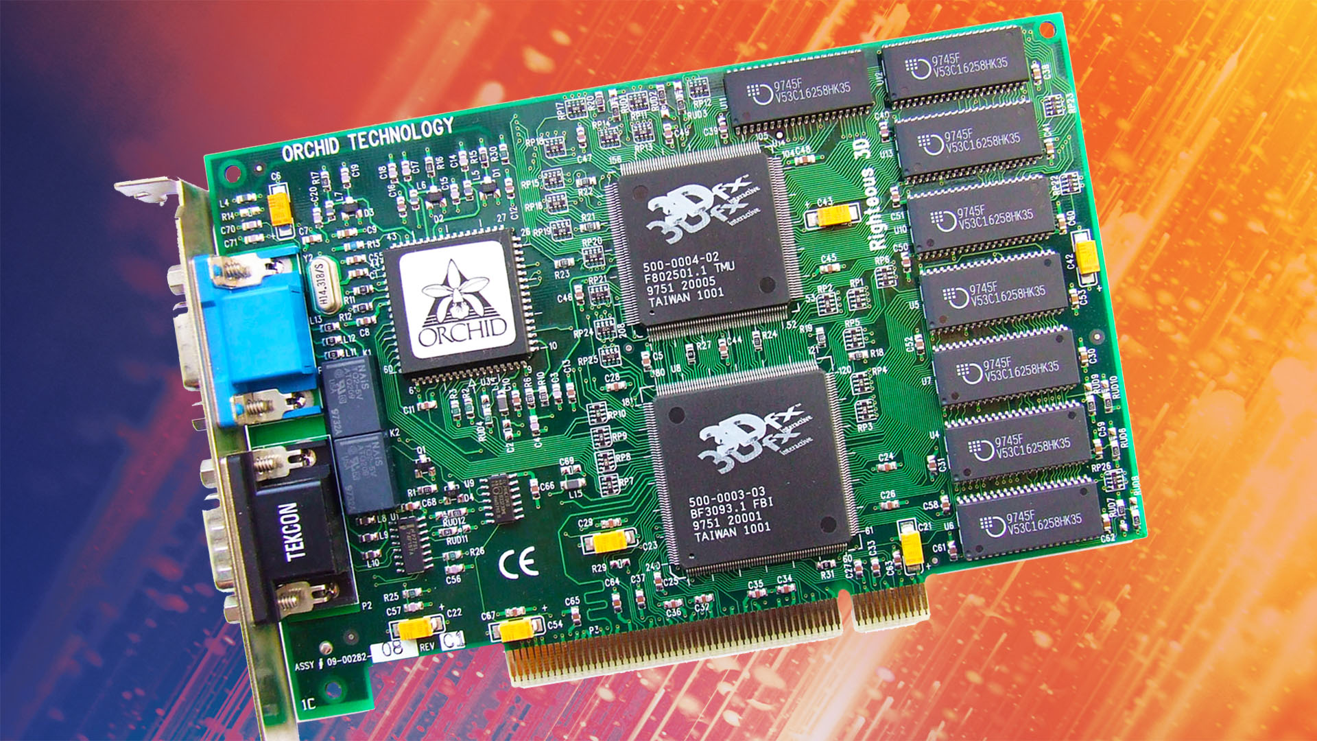 PowerVR: Orchid Righteous 3dfx Voodoo graphics card
