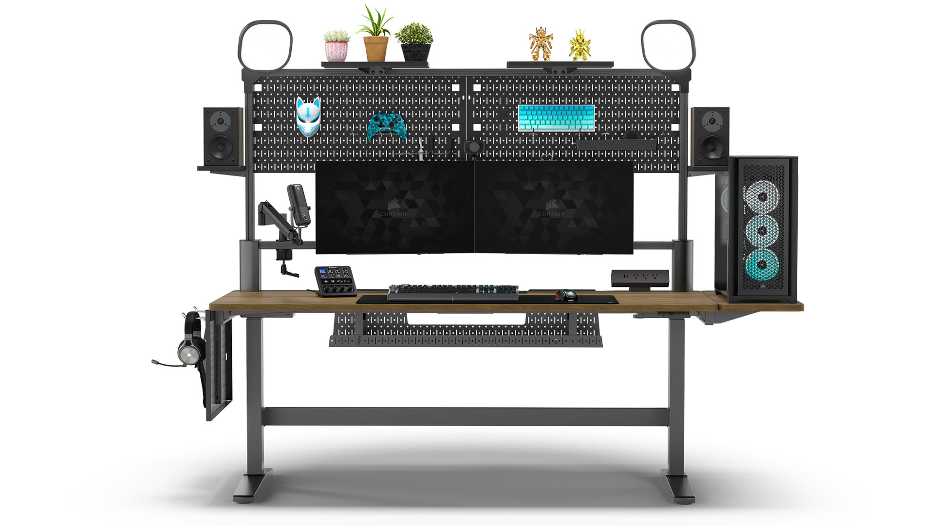 Corsair Platform:6 desk front