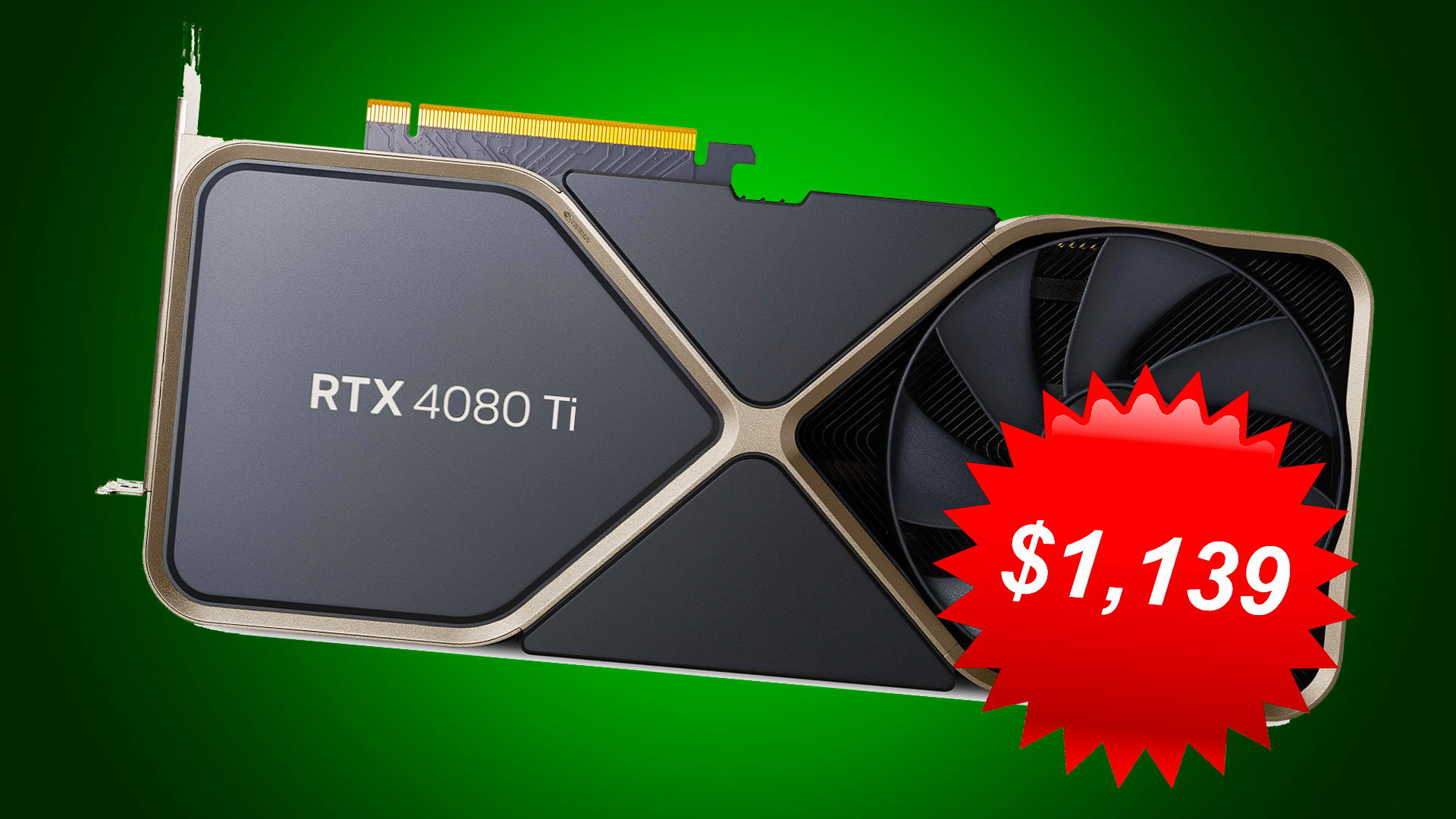 Imagine if the Nvidia GeForce RTX 4000 range wasn't a joke: RTX 4080 Ti with $1,139 price tag