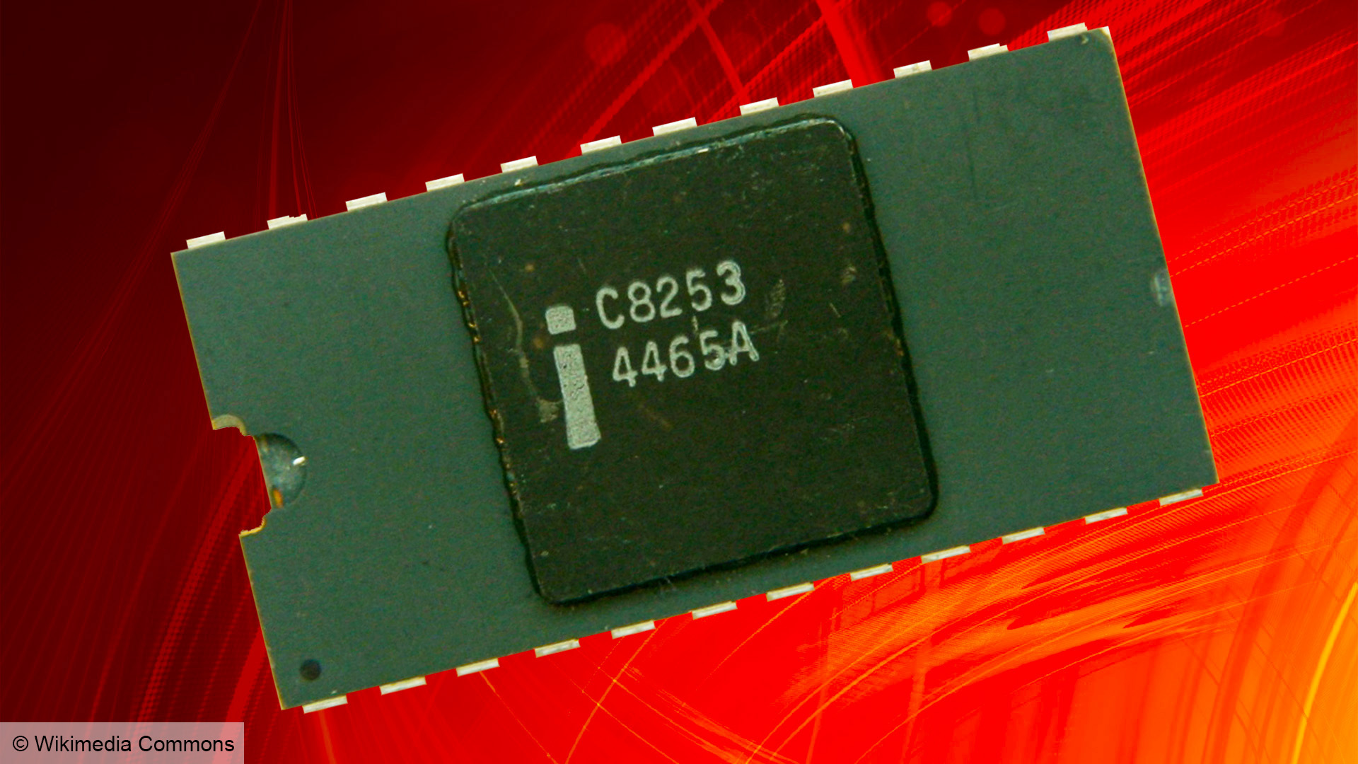 PC speaker: The Intel 8253 chip drove the original PC speaker