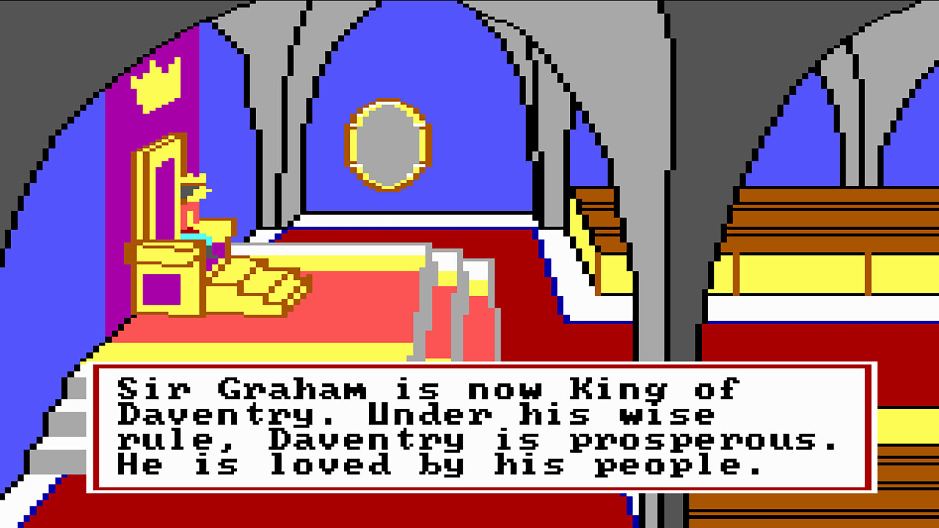 Intel 286: King's Quest II screenshot