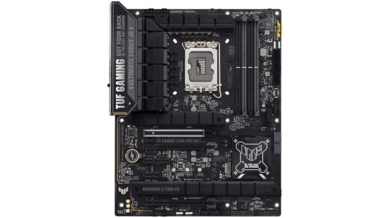 TheTUF Gaming Z790-Pro Wi-Fi motherboard against a white background