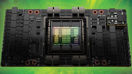 Nvidia AI H100 hopper A100 Ampere sell half million 01